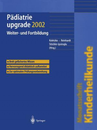 Könyv Pädiatrie upgrade 2002 B. Koletzko