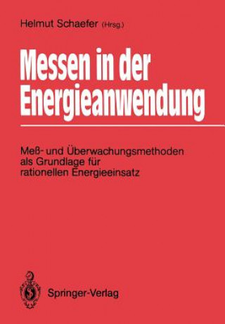 Kniha Messen in der Energieanwendung Helmut Schaefer