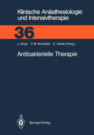 Libro Antibakterielle Therapie Friedrich W. Ahnefeld