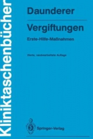 Buch Vergiftungen Max Daunderer