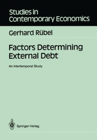 Könyv Factors Determining External Debt Gerhard Rübel