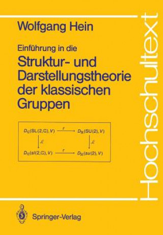 Kniha Einfuhrung in die Struktur- und Darstellungstheorie der Klassischen Gruppen W. Hein