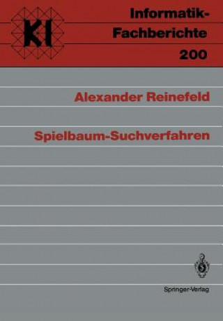 Könyv Spielbaum-Suchverfahren Alexander Reinefeld