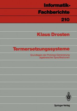 Kniha Termersetzungssysteme Klaus Drosten