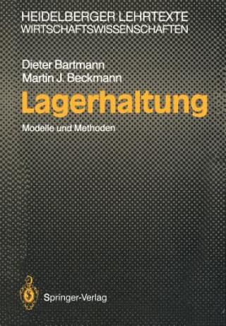 Kniha Lagerhaltung Dieter Bartmann