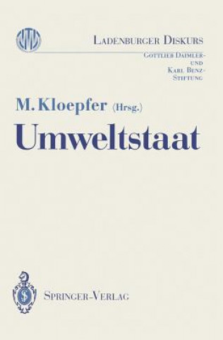 Kniha Umweltstaat Michael Kloepfer
