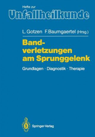 Buch Bandverletzungen am Sprunggelenk Friedrich Baumgaertel