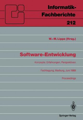 Könyv Software-Entwicklung Wolfram-M. Lippe