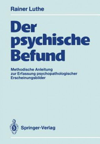 Kniha Psychische Befund Rainer Luthe