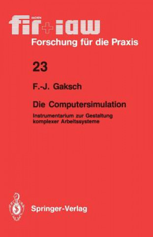 Carte Die Computersimulation Franz-Josef Gaksch