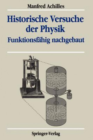 Knjiga Historische Versuche der Physik Manfred Achilles