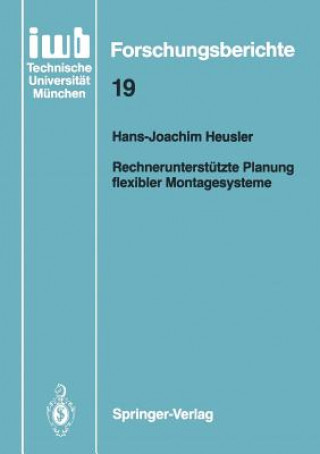 Carte Rechnerunterstutzte Planung Flexibler Montagesysteme Hans-Joachim Heusler