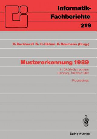 Könyv Mustererkennung 1989 Hans Burkhardt