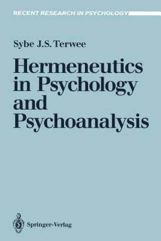 Carte Hermeneutics in Psychology and Psychoanalysis Sybe J.S. Terwee