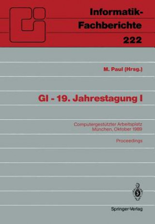Kniha GI - 19. Jahrestagung M. Paul