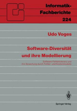 Könyv Software-Diversitat und Ihre Modellierung Udo Voges