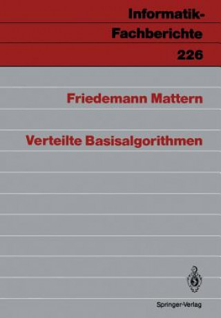 Książka Verteilte Basisalgorithmen Friedemann Mattern