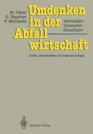 Buch Umdenken in der Abfallwirtschaft Malte Faber