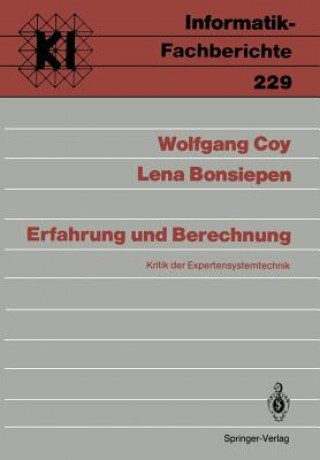 Книга Erfahrung und Berechnung Wolfgang Coy