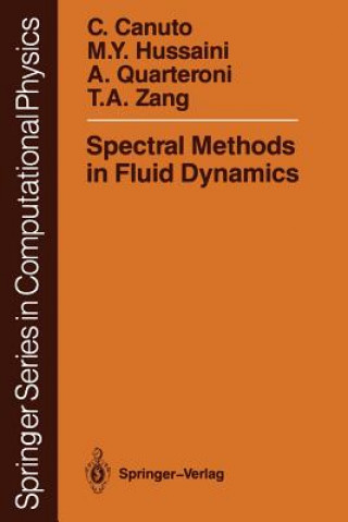 Kniha Spectral Methods in Fluid Dynamics Claudio Canuto