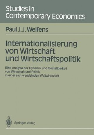 Könyv Internationalisierung von Wirtschaft und Wirt Paul J. J. Welfens