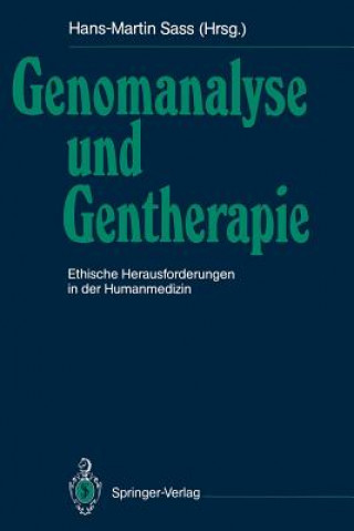 Carte Genomanalyse Und Gentherapie Hans-Martin Sass