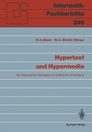 Książka Hypertext und Hypermedia Peter A. Gloor