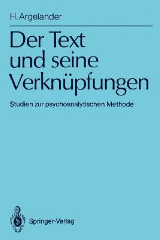 Kniha Der Text und seine Verknüpfungen Hermann Argelander