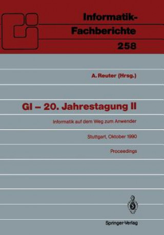 Kniha GI - 20. Jahrestagung Andreas Reuter