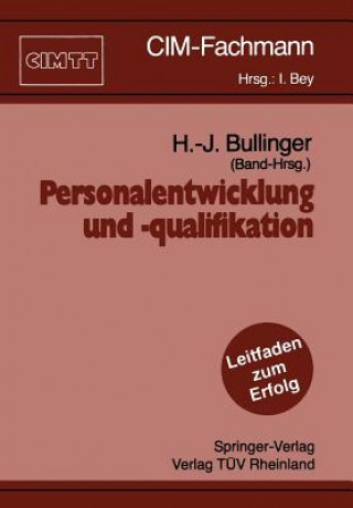 Libro Personalentwicklung und -qualifikation Hans-Jörg Bullinger