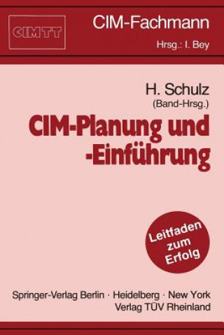 Książka CIM-Planung Und -Einf hrung Herbert Schulz