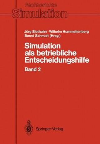 Carte Simulation Als Betriebliche Entscheidungshilfe Jörg Biethahn