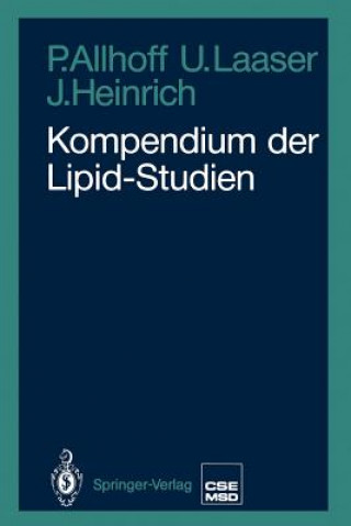 Livre Kompendium der Lipid-Studien Peter Allhoff