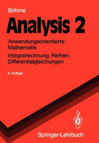 Kniha Analysis 2 Gert Böhme