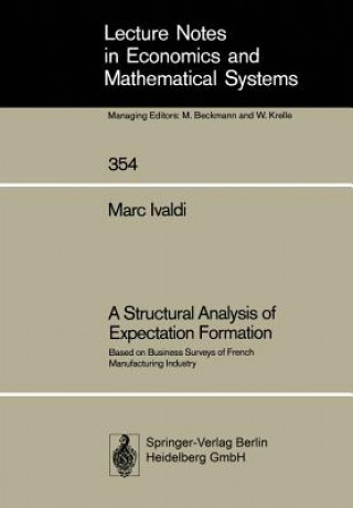 Книга Structural Analysis of Expectation Formation Marc Ivaldi