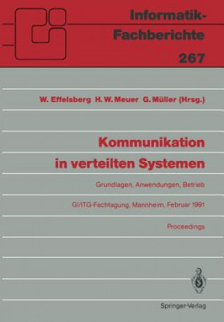 Kniha Kommunikation in Verteilten Systemen Wolfgang Effelsberg