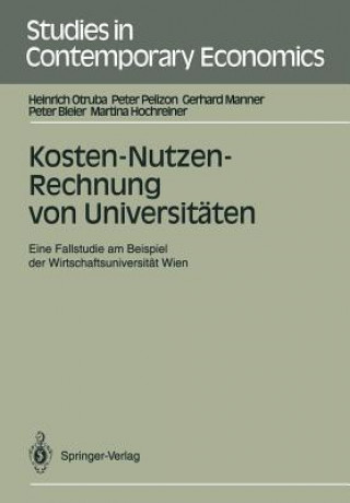 Buch Kosten-Nutzen-Rechnung von Universitaten Heinrich Otruba