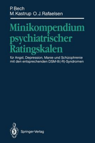 Carte Minikompendium psychiatrischer Ratingskalen Per Bech