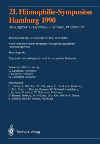 Livre 21. Hamophilie-Symposion G. Landbeck