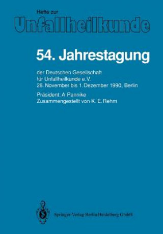 Könyv 54 Jahrestagung A. Pannike