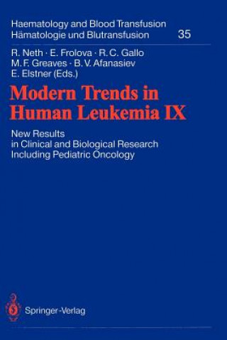 Carte Modern Trends in Human Leukemia IX Boris V. Afanasiev