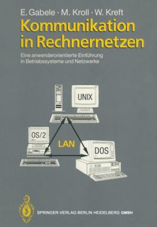 Książka Kommunikation in Rechnernetzen Eduard Gabele