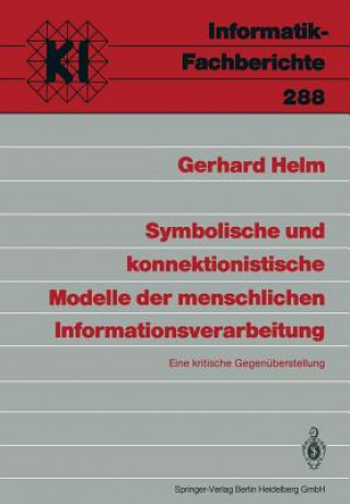 Carte Symbolische Und Konnektionistische Modelle Der Menschlichen Informationsverbeitung Gerhard Helm