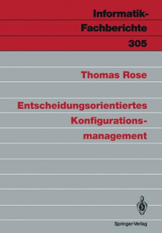 Buch Entscheidungsorientiertes Konfigurationsmanagement Thomas Rose