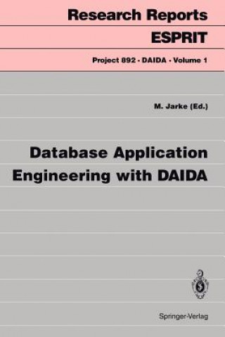 Carte Database Application Engineering with DAIDA Matthias Jarke