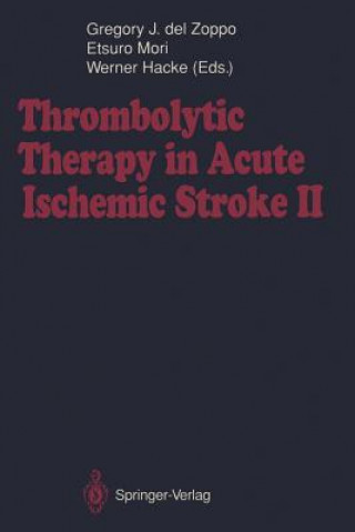 Książka Thrombolytic Therapy in Acute Ischemic Stroke II Gregory J. Delzoppo