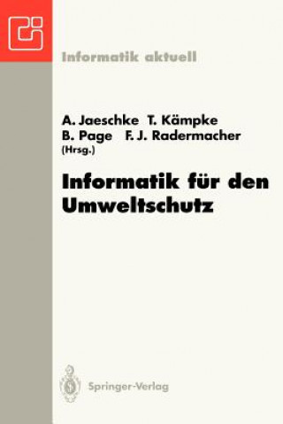 Kniha Informatik für den Umweltschutz A. Jaeschke