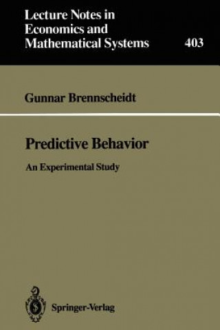 Knjiga Predictive Behavior Gunnar Brennscheidt
