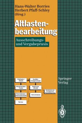 Kniha Altlastenbearbeitung Hans-Walter Borries