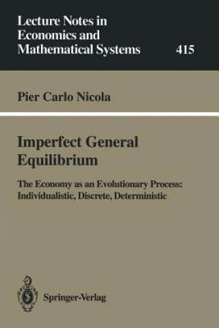 Carte Imperfect General Equilibrium Pier C. Nicola
